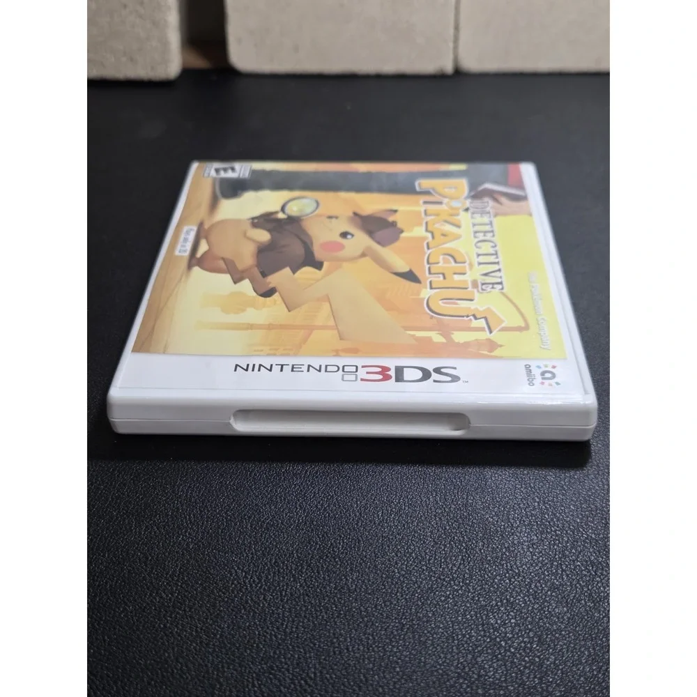 Detective Pikachu Nintendo 3DS Game Case Insert Authentic Untested 2018